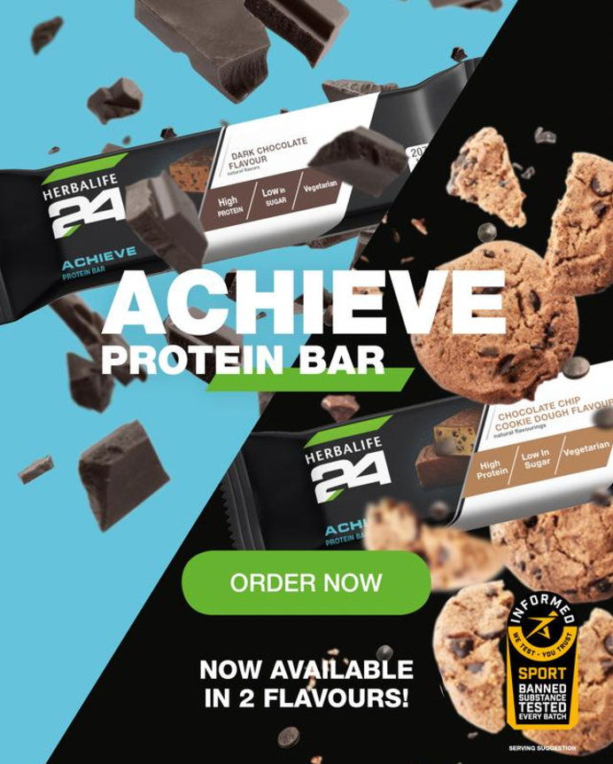 Herbalife24 Achieve Protein Bar Chocolate Chip Cookie Dough