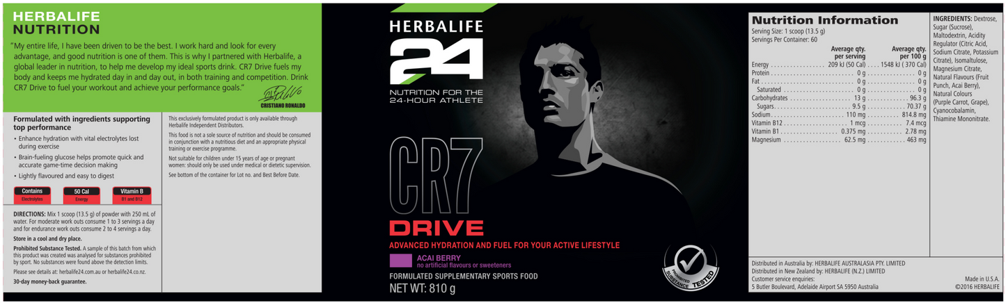 Herbalife24 CR7 Drive Acai Berry