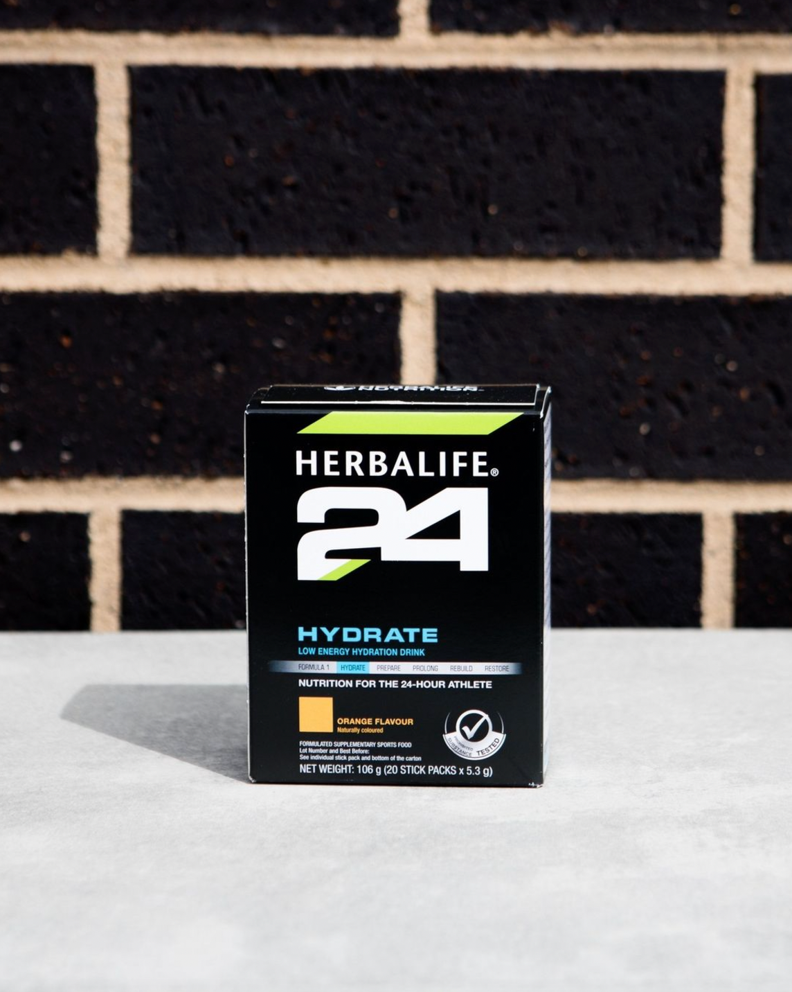 Herbalife24 Hydrate Orange 20 x 5.3g stick packs